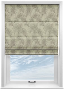 Feather, Dove - Twist&Fit Roman Blind